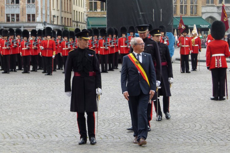  Inspection of the troops